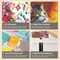 Cat with Sunflower Diamond Painting Kit for Adults – 5D Full Round Drill DIY Diamond Art for Beginners – Cute Gem Dot Craft Kit for Gift & Home Wall Decor – 12x12 Inch
